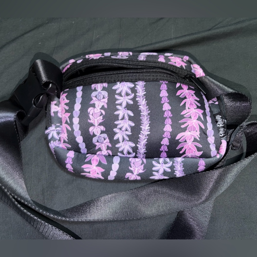 Resi Resins Purple Lei Strands Belt Bag - Picture 3 of 5